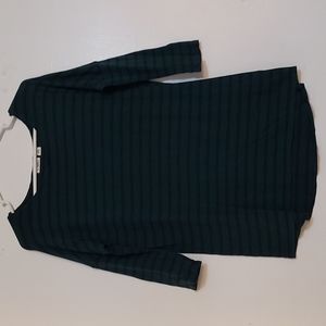 Women's Medium Striped Batwing 3/4 Sleeve Shirt